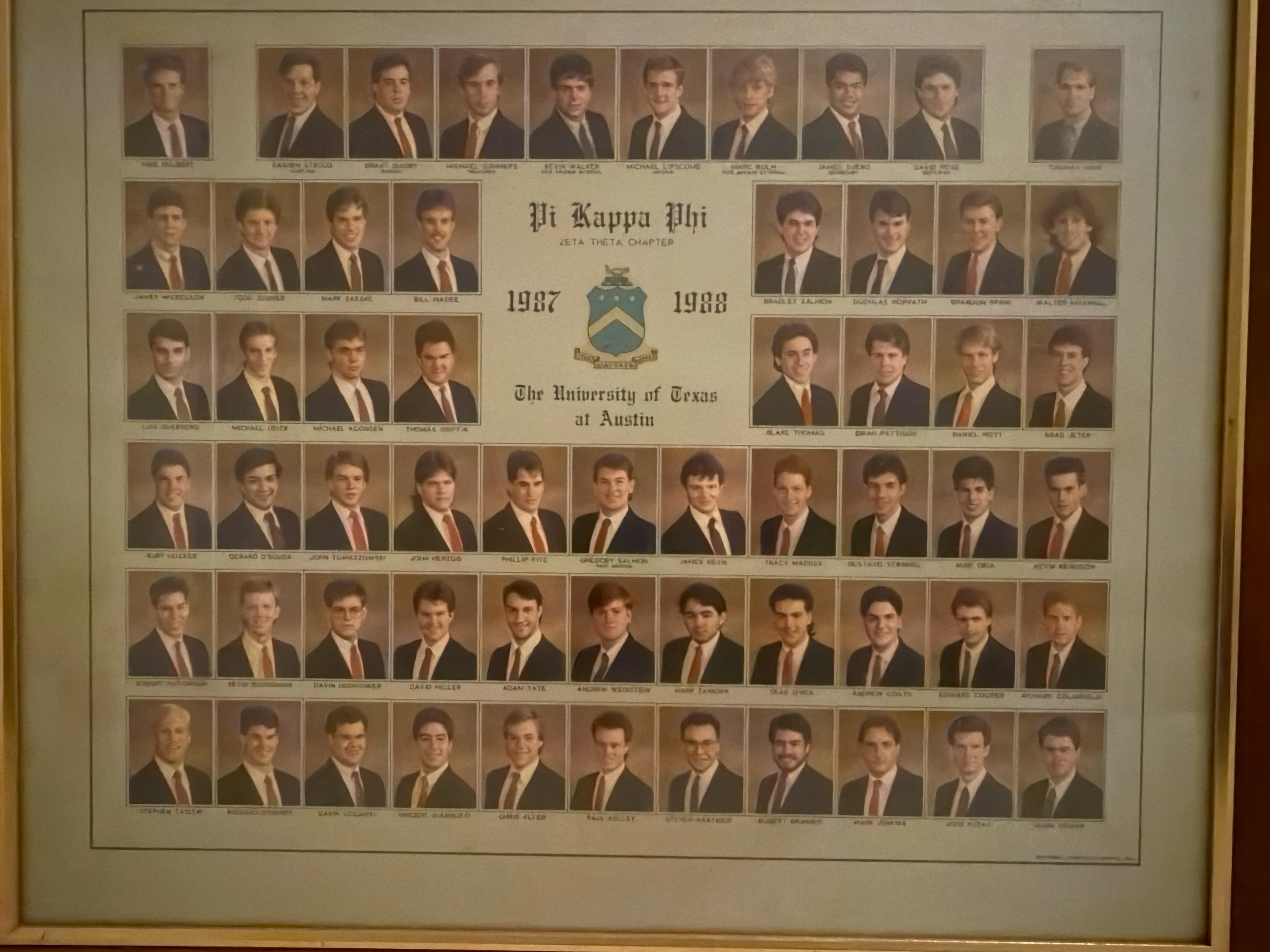 Pi Kappa Phi Composite 1987-88